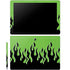 Green Flames Galaxy Book 12in Skin